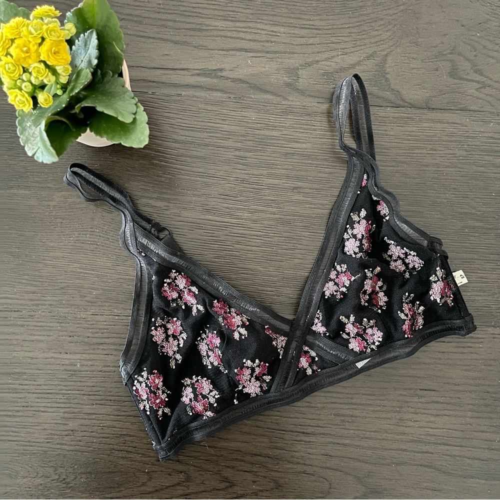 Intimately FP Black You Pretty Thing Bra